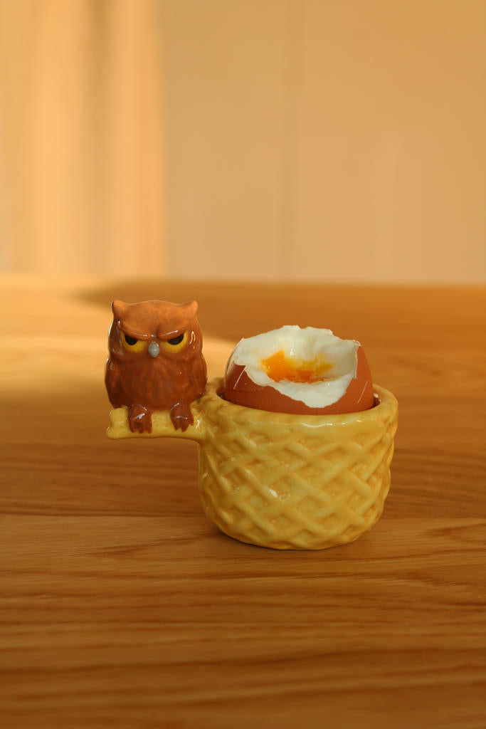 Eierbecher Eule