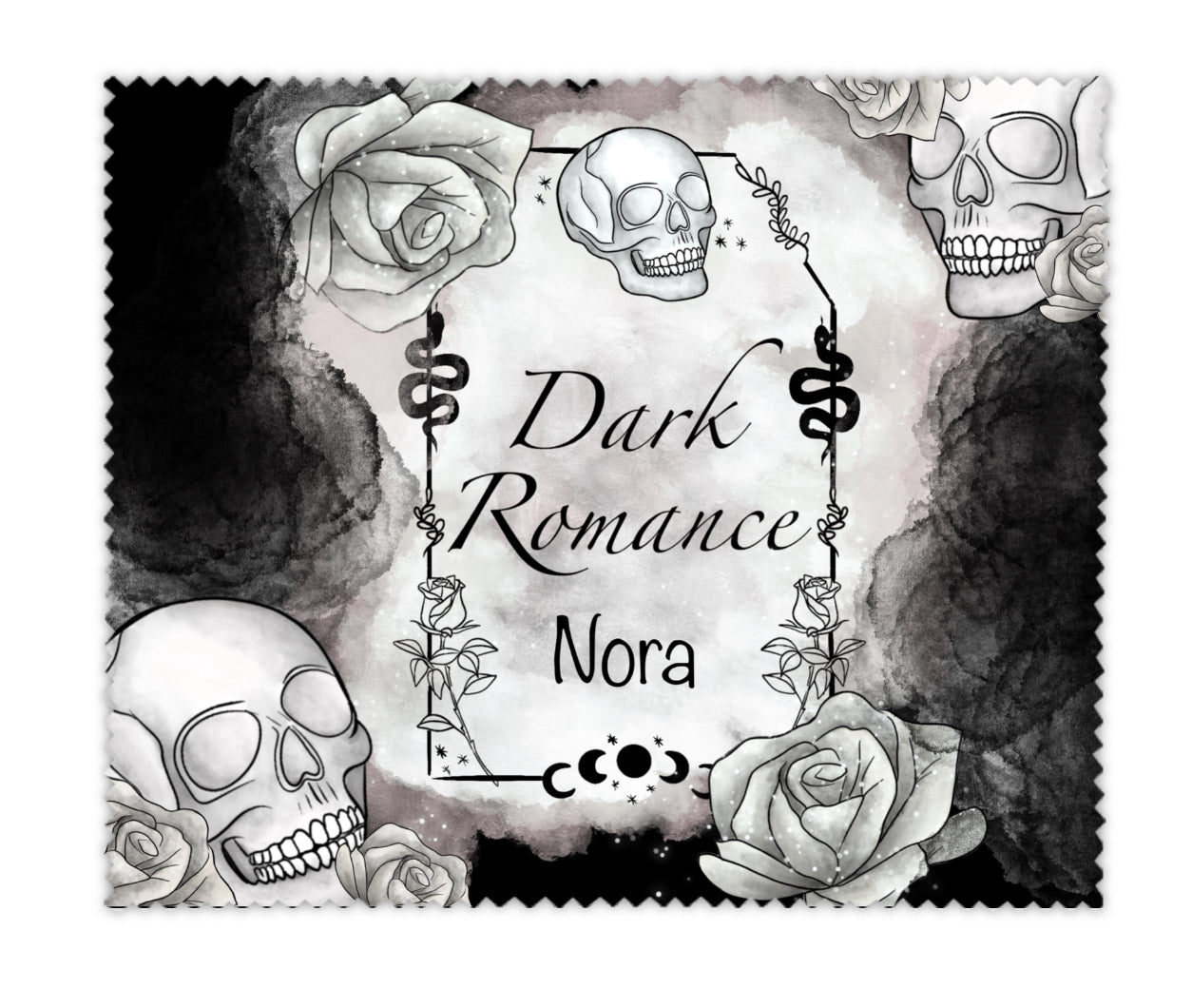 Brillenputztuch Dark Romance