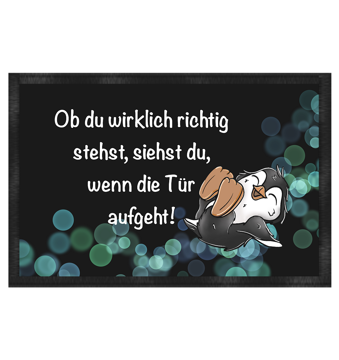 Pinguin - Fußmatte 60x40cm