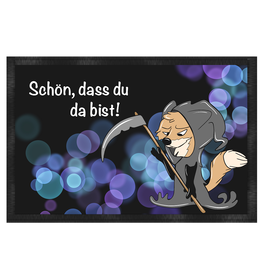 Fuchs Tod Matte - Fußmatte 60x40cm