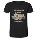 Schlafshirt Katze// Tshirt Katze mit Spruch - Organic Shirt