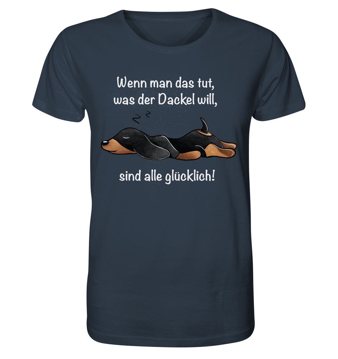 Tshirt Dackel // Dackel Geschenk - Organic Shirt